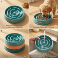 Slow Feed Anti-Gulping Bowl