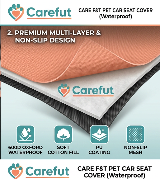 Pet Car Seat Cover (Waterproof)