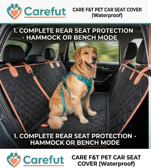 Pet Car Seat Cover (Waterproof)