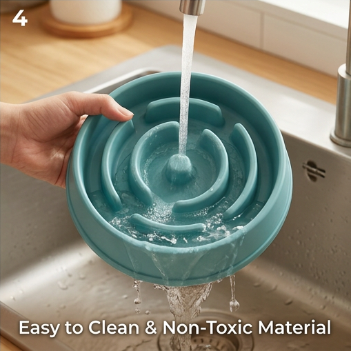 Slow Feed Anti-Gulping Bowl