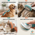 Self-Grooming Pet Brush (Deshedding Tool)